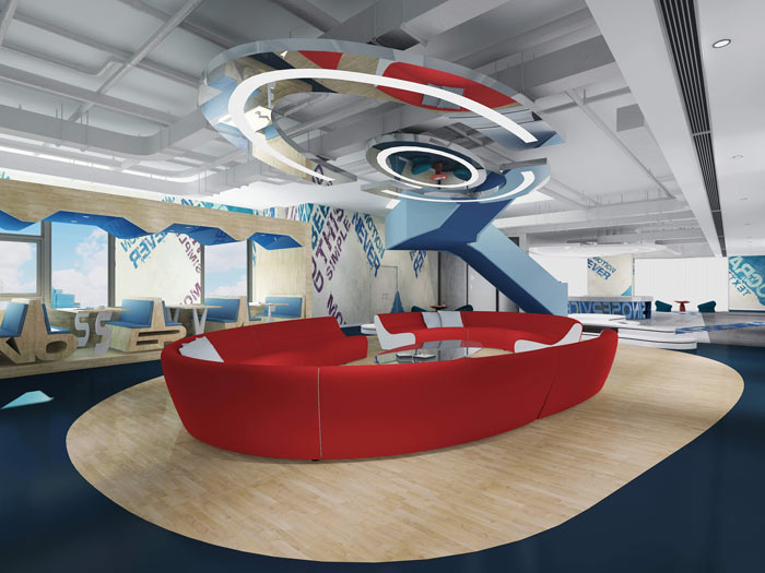 信息科技公司辦公室軟裝設計